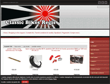 Tablet Screenshot of classicbikesregis.it